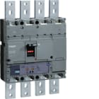 HAGER BOCCHIOTTI - Interruttore automatico scatolato h3 h1000 LSI 4P 50kA 800A