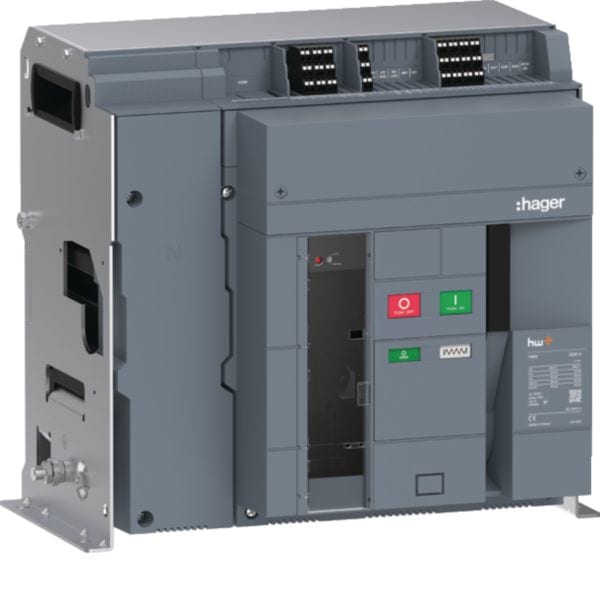 HAGER BOCCHIOTTI - Interruttore automatico aperto hw+ HW2 66kA 2500A 4P fisso sentinel