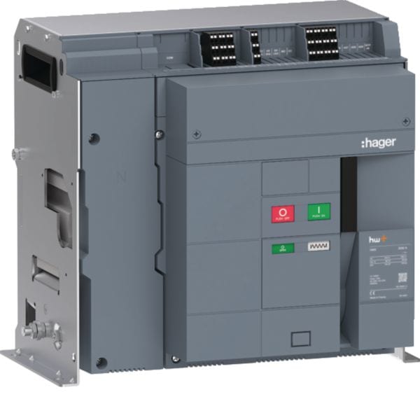 HAGER BOCCHIOTTI - Interruttore non automatico aperto hw+ HW2 2000A 4P fisso