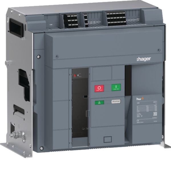 HAGER BOCCHIOTTI - Interruttore automatico aperto hw+ HW4 66kA 4000A 3P fisso sentinel HW4E340FB