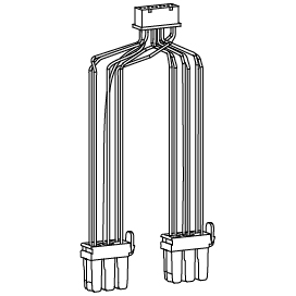 HAGER BOCCHIOTTI - Cablaggio per sganciatore di protezione sentinel hw+