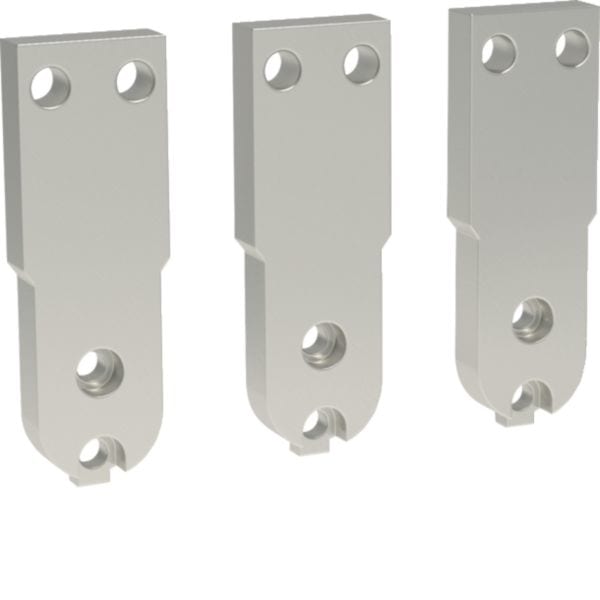 HAGER BOCCHIOTTI - Kit 3 terminali frontali superiori/inferiori per hw+ HW1 3P estraibile