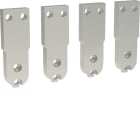 HAGER BOCCHIOTTI - Kit 4 terminali frontali superiori/inferiori per hw+ HW1 4P estraibile