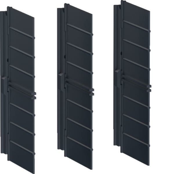 HAGER BOCCHIOTTI - Kit di 3 separatori terminali posteriori per interruttore hw+ HW2/4/6 4P fisso