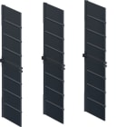 HAGER BOCCHIOTTI - Kit 3 separatori terminali frontali per interruttore hw+ HW2/4/6 4P estraibile HWY249HSA