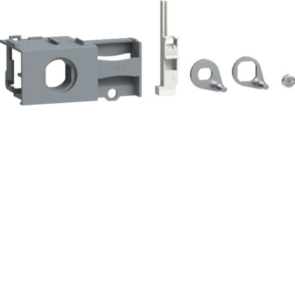 HAGER BOCCHIOTTI - Blocco a chiave (ronis/mini castell, profalux, kirk) pulsante OFF hw+ HW2/4/6 HWY261H