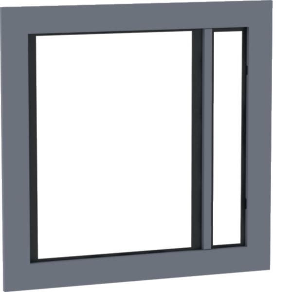 HAGER BOCCHIOTTI - Cornice finitura a filo per hw+ HW1 versione estraibile HWY281H