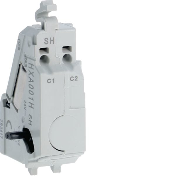 HAGER BOCCHIOTTI - Bobina a lancio di corrente 24V DC per h3 e h3+ x/P160, x/P250, x/P630