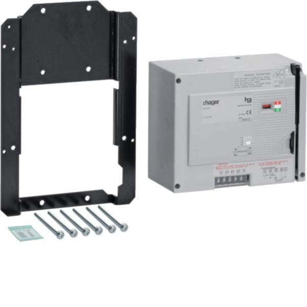 HAGER BOCCHIOTTI - Comando motore 24V DC per interruttore scatolato h3 h1000