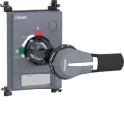 HAGER BOCCHIOTTI - Manovra rotativa grigia rinviata L200mm per interruttore h3 x630, h3+ P630