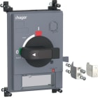HAGER BOCCHIOTTI - Manovra rotativa diretta con blocco porta per interruttore h3 x630, h3+ P630 HXW032H