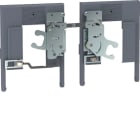 HAGER BOCCHIOTTI - Interblocco meccanico diretto per 2 interruttori scatolati h3 x630, h3+ P630 3P