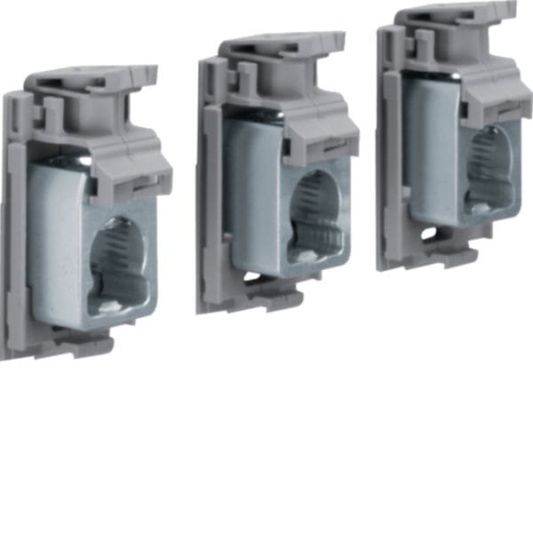 HAGER BOCCHIOTTI - Kit 3 morsetti per cavi Cu/Al 1x35–70 mm² per interruttore scatolato h3 x160 3P HYA005H