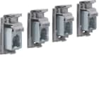 HAGER BOCCHIOTTI - Kit 4 morsetti per cavi Cu/Al 1x35–70 mm² per interruttore scatolato h3 x160 4P