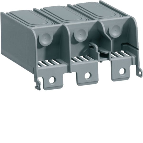 HAGER BOCCHIOTTI - Kit 2 calotte gabbia di raccordo per interruttore h3 x160 3P