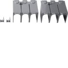 HAGER BOCCHIOTTI - Kit 2 calotte attacchi anteriori prolungati per interruttore h3 x250 3P