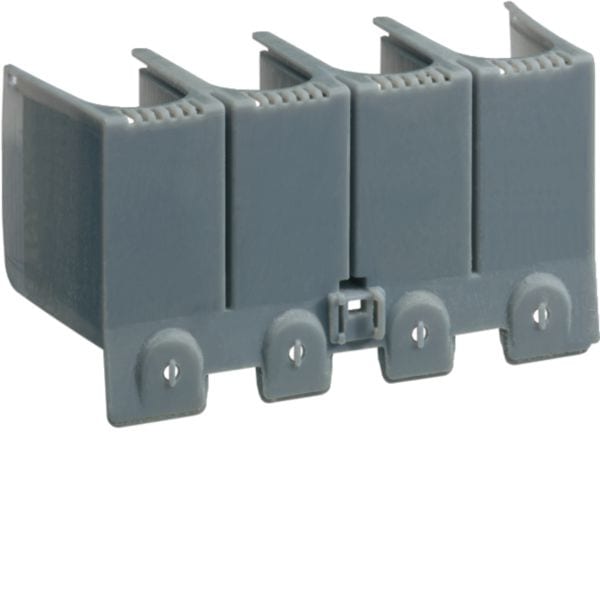 HAGER BOCCHIOTTI - Kit 2 calotte attacchi anteriori prolungati per interruttore h3 x250 4P