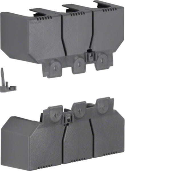 HAGER BOCCHIOTTI - Kit 2 calotte attacchi anteriori divaricati per interruttore h3 x250 3P HYB023H