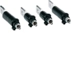 HAGER BOCCHIOTTI - Kit 4 attacchi posteriori per interruttore scatolato h3 x250, h3+ P250 4P