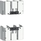 HAGER BOCCHIOTTI - Kit 2 calotte base versione rimovibile/estraibile per h3 x630, h3+ P630 3P HYD321H