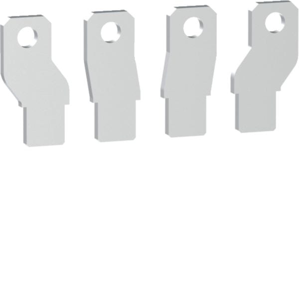 HAGER BOCCHIOTTI - Kit 4 attacchi anteriori divaricati a morsetto per interruttore h3+ P160 4P