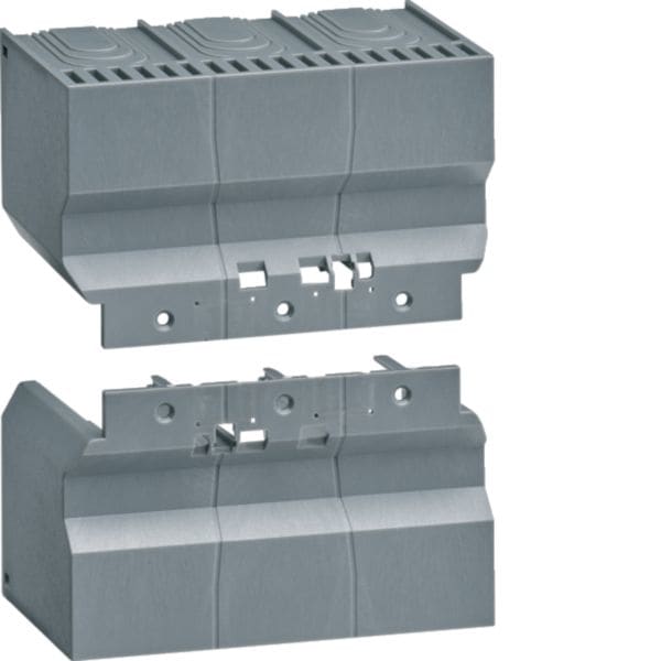 HAGER BOCCHIOTTI - Kit 2 calotte attacchi anteriori divaricati per interruttore h3+ P160 3P