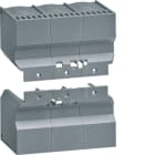 HAGER BOCCHIOTTI - Kit 2 calotte attacchi anteriori divaricati per interruttore h3+ P160 3P