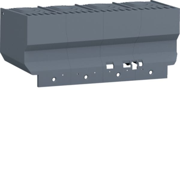 HAGER BOCCHIOTTI - Kit 2 calotte attacchi anteriori divaricati per interruttore h3+ P160 4P