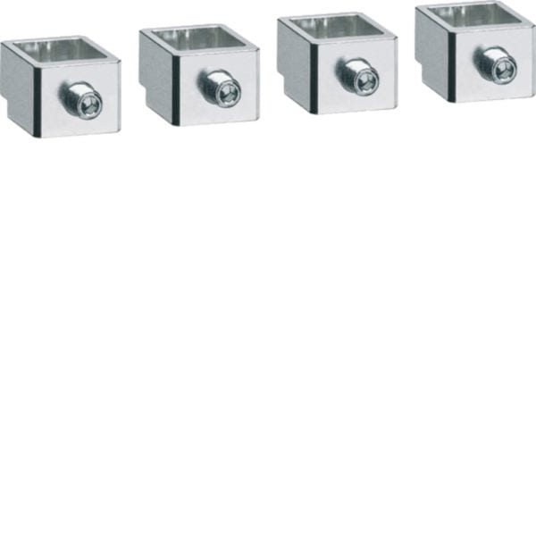 HAGER BOCCHIOTTI - Kit 4 morsetti per cavi Cu/Al 1x10–150 mm² per h3 x250, h3+ P250 4P