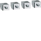 HAGER BOCCHIOTTI - Kit 4 morsetti per cavi Cu/Al 1x10–150 mm² per h3 x250, h3+ P250 4P