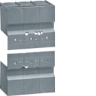 HAGER BOCCHIOTTI - Kit 2 calotte attacchi anteriori dritti per interruttore h3+ P250 3P HYT021H