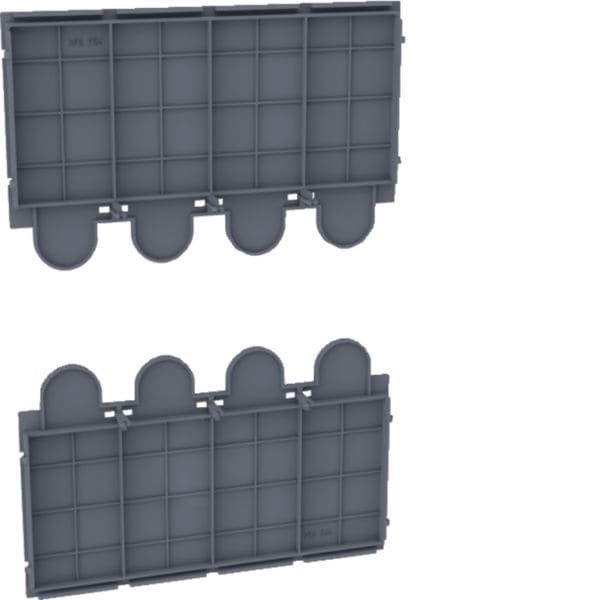HAGER BOCCHIOTTI - Kit 2 piastre di isolamento posteriori per HYW022H per h3 x630, h3+ P630 HYW051H
