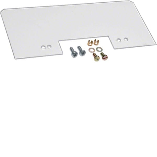 HAGER BOCCHIOTTI - Schermo di protezione per manovra-sezionatori a comando rotativo HA451, HA452 HZ043