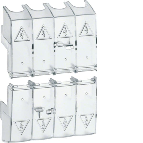 HAGER BOCCHIOTTI - Calotta di protezione per manovra-sezionatori HAE e commutatori HIC 4P 63-160A HZC218