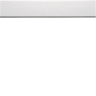 HAGER BOCCHIOTTI - Mostrina coprimodulo a clip 24 moduli per pannelli in lamiera RAL9010 JP024