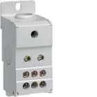 HAGER BOCCHIOTTI - Blocco di distribuzione unipolare 160A 7 connessioni KJ02C