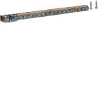 HAGER BOCCHIOTTI - Morsettiera in ottone senza zoccolo 17 connessioni 1x25+8x16+8x10 mmq KM17G