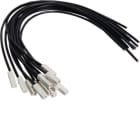 HAGER BOCCHIOTTI - Connettore per Auxiclic sezione 6mmq 40A colore nero L500