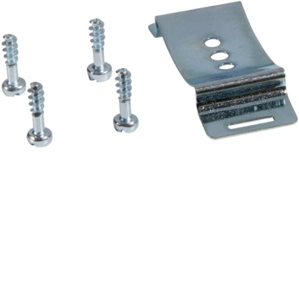 HAGER BOCCHIOTTI - Supporto a clips fissaggio zoccoli morsettiere in ottone su guida DIN