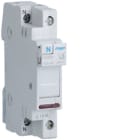 HAGER BOCCHIOTTI - Portafusibile + spia 10.3X38 1P 1 modulo Din L53201