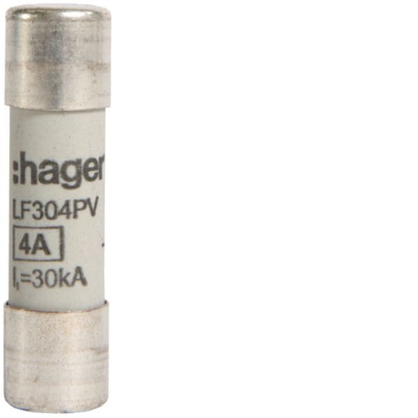 HAGER BOCCHIOTTI - Fusibile fotovoltaico 10.3x38 4A 1000 V DC