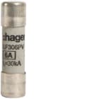 HAGER BOCCHIOTTI - Fusibile fotovoltaico 10.3x38 6A 1000 V DC