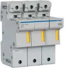 HAGER BOCCHIOTTI - Portafusibile non accessoriabile 14x51 3P 4.5 moduli DIN