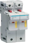 HAGER BOCCHIOTTI - Portafusibile non accessoriabile 14x51 2P 3 moduli DIN