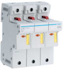 HAGER BOCCHIOTTI - Portafusibile non accessoriabile 14x51 3P 4.5 moduli DIN