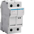 HAGER BOCCHIOTTI - Portafusibile 8x32 1P+N 2 moduli DIN