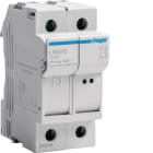 HAGER BOCCHIOTTI - Portafusibile 10.3X38 1P+N 2 moduli DIN LSN512