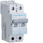 HAGER BOCCHIOTTI - Interruttore automatico magnetotermico 6000A 10kA 1P+N curva C 6A 2M MCA506