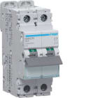 HAGER BOCCHIOTTI - Interruttore solo magnetico 20kA 2P 16A 2M MMN216