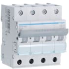 HAGER BOCCHIOTTI - Interruttore automatico magnetotermico 4500A 4P curva C 25A 4M MYN425